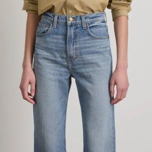 B SIDES Women's plein Relaxed Straight Jean in Lt. Vintage Size 27